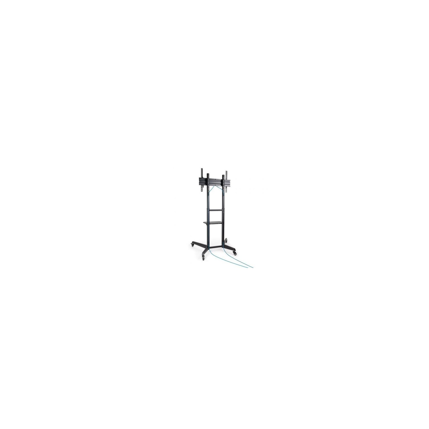 Soporte De Pie Inclinable Con Ruedas Tooq Fs1170M-B Para Tv