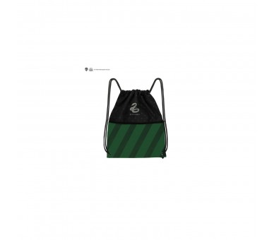 Mochila Saco Slytherin De Algodón Y Poliester