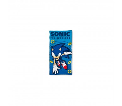 Toalla Sonic The Hedgehog Microfibra