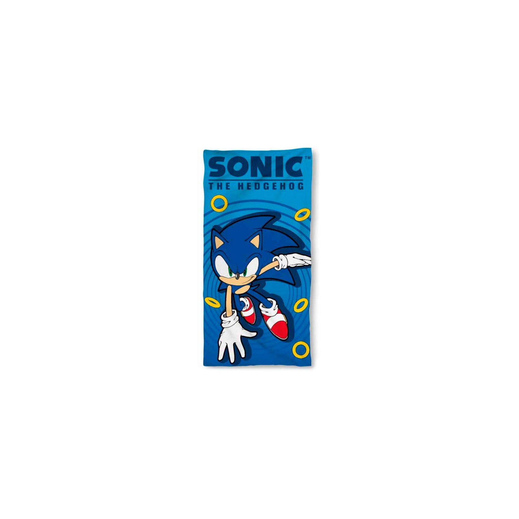 Toalla Sonic The Hedgehog Microfibra