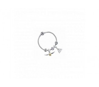 Set Regalo Harry Potter Pulsera, 2 Colgantes Y 3 Cuentas