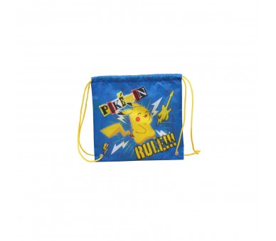 Saco Pokemon Pikachu 25Cm 12 Unidades