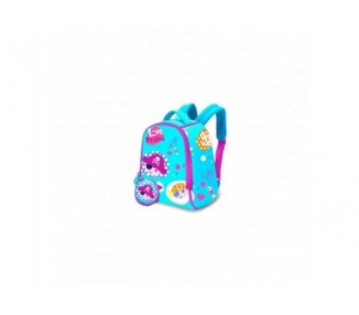 Mochila + Monedero Love Pirates Neopreno 25Cm 4 Unidades