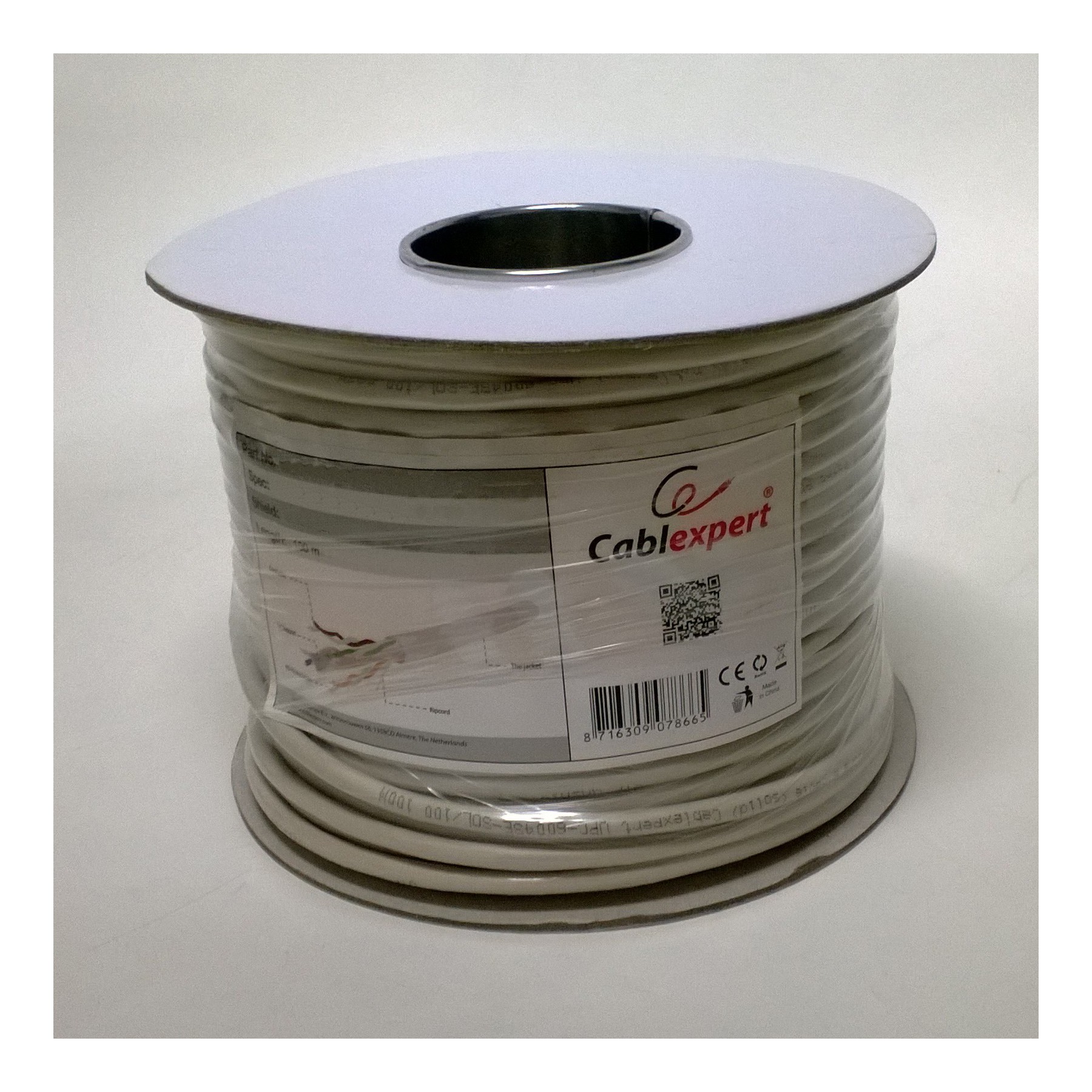 Cable Red Cat6 Ftp Gembird Premium Cca Solido Eca 100 M