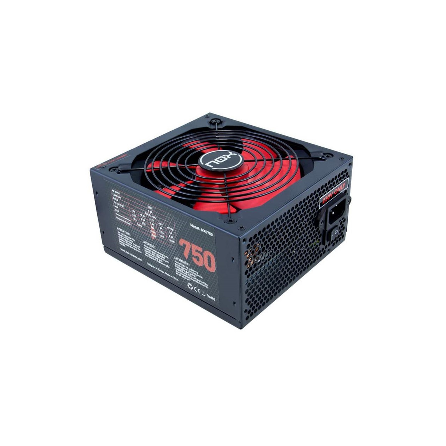 Fuente De Alimentacion Atx 750W Nox Nx 750