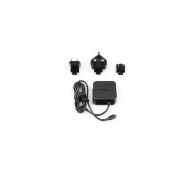 Cargador Adaptador Universal Targus 45W Tipo C Negro