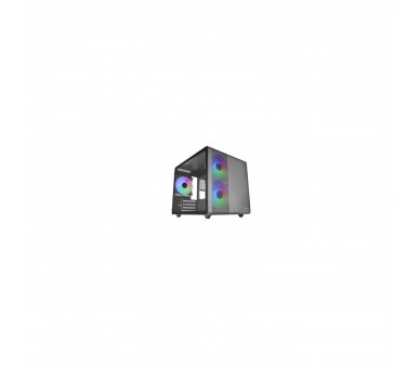 Caja Compacta Microatx Tacens Mars Gaming Mc400 Black Fronta