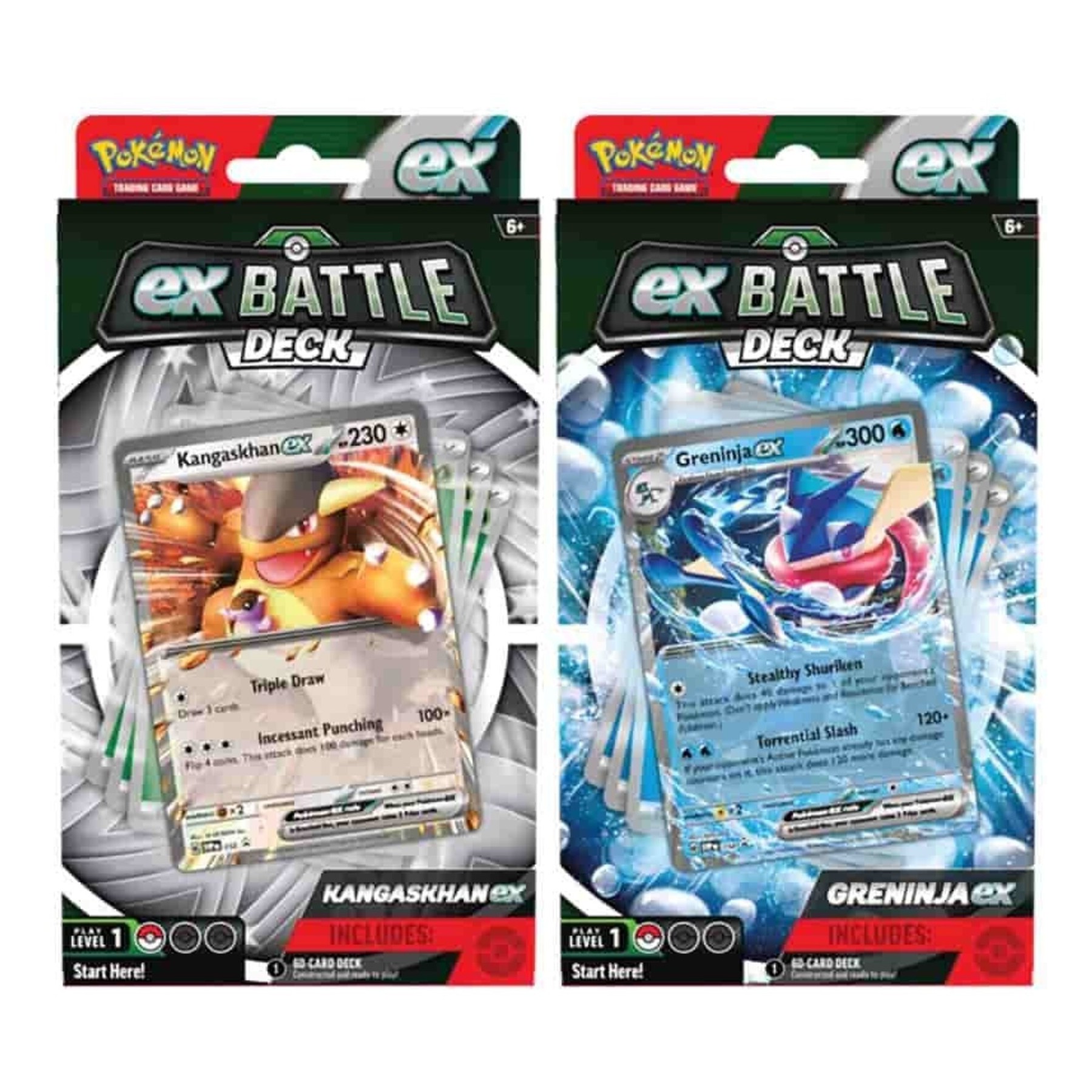 Baraja Juego Cartas Coleccionables Battle Deck Pokemon Surti