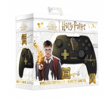 Mando Inalambrico Harry Potter - Hedwig Negro Switch