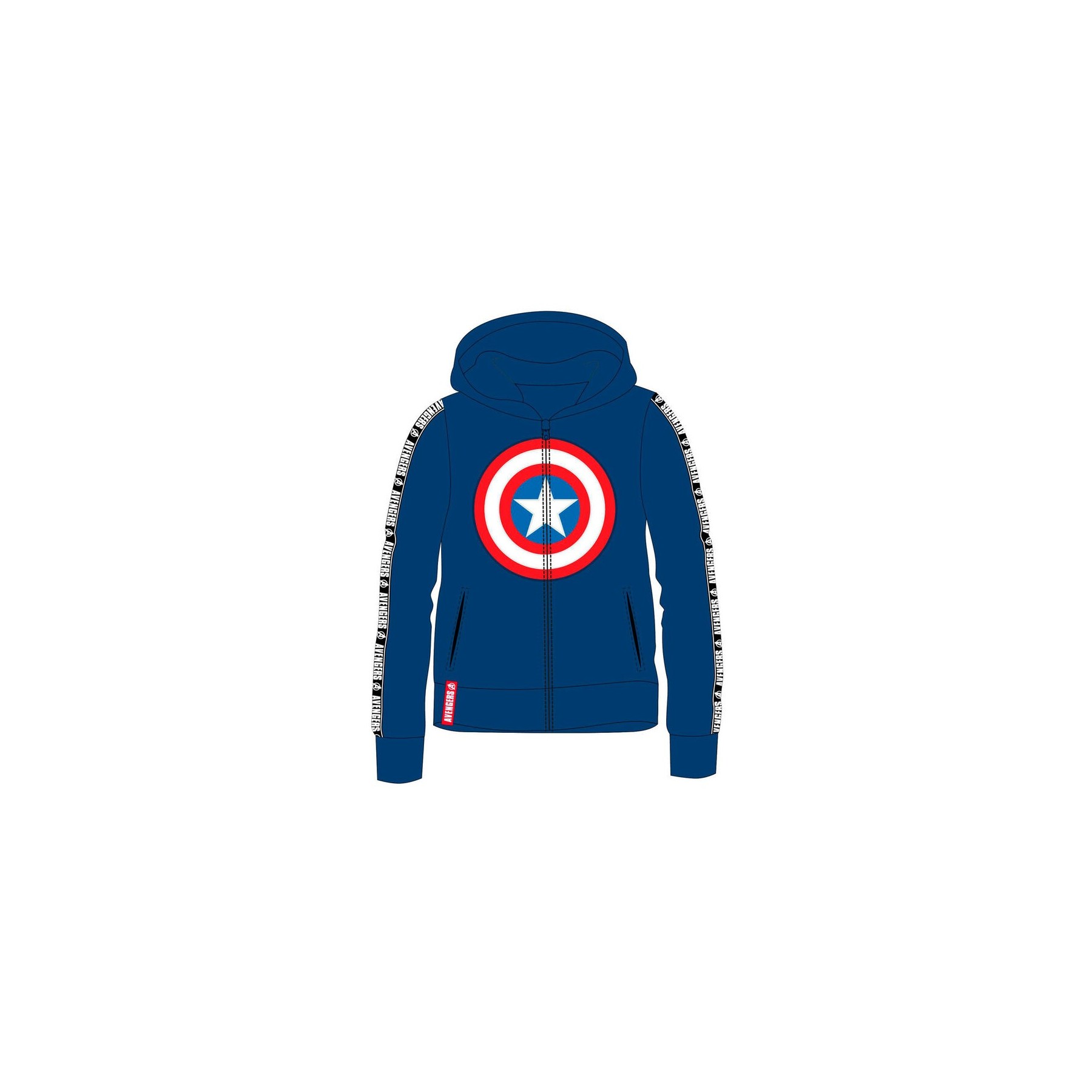 Sudadera Capucha Los Vengadores Avengers Surtido 5 Unidades