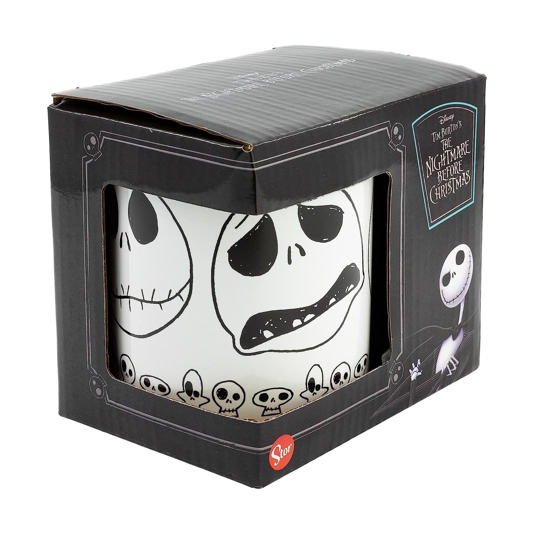 Taza Ceramica  325 Ml En Caja Regalo Nightmare