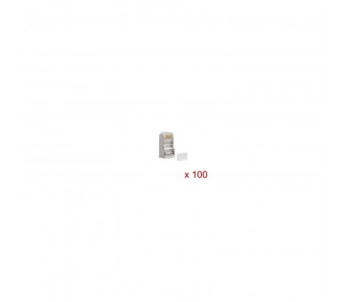 Conector Lanberg Cat 6 Ftp 8P8C Pack 100 Uds