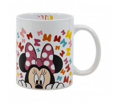 Taza De Cerámica De 325 Ml En Caja Regalo De Minnie Mouse