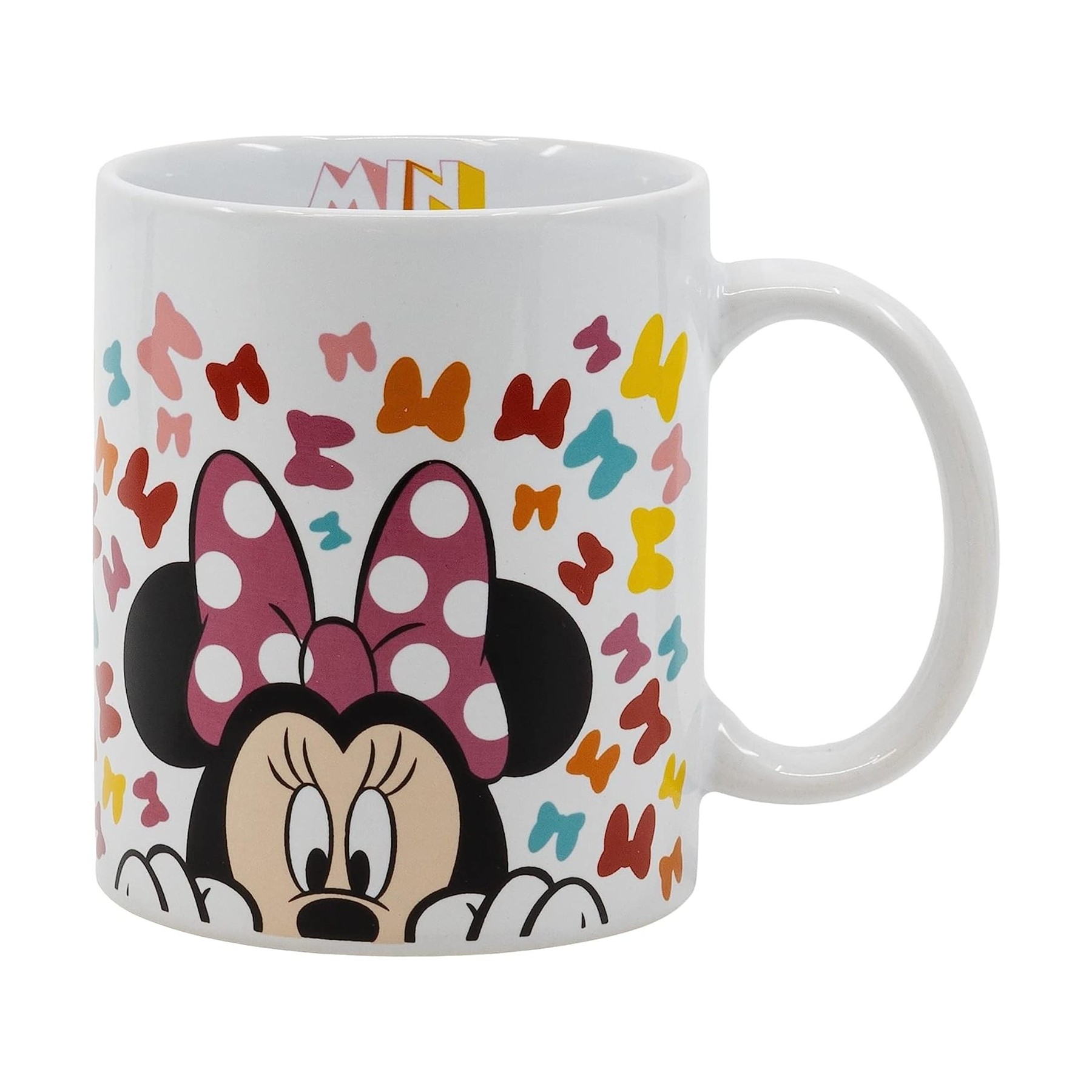 Taza De Cerámica De 325 Ml En Caja Regalo De Minnie Mouse