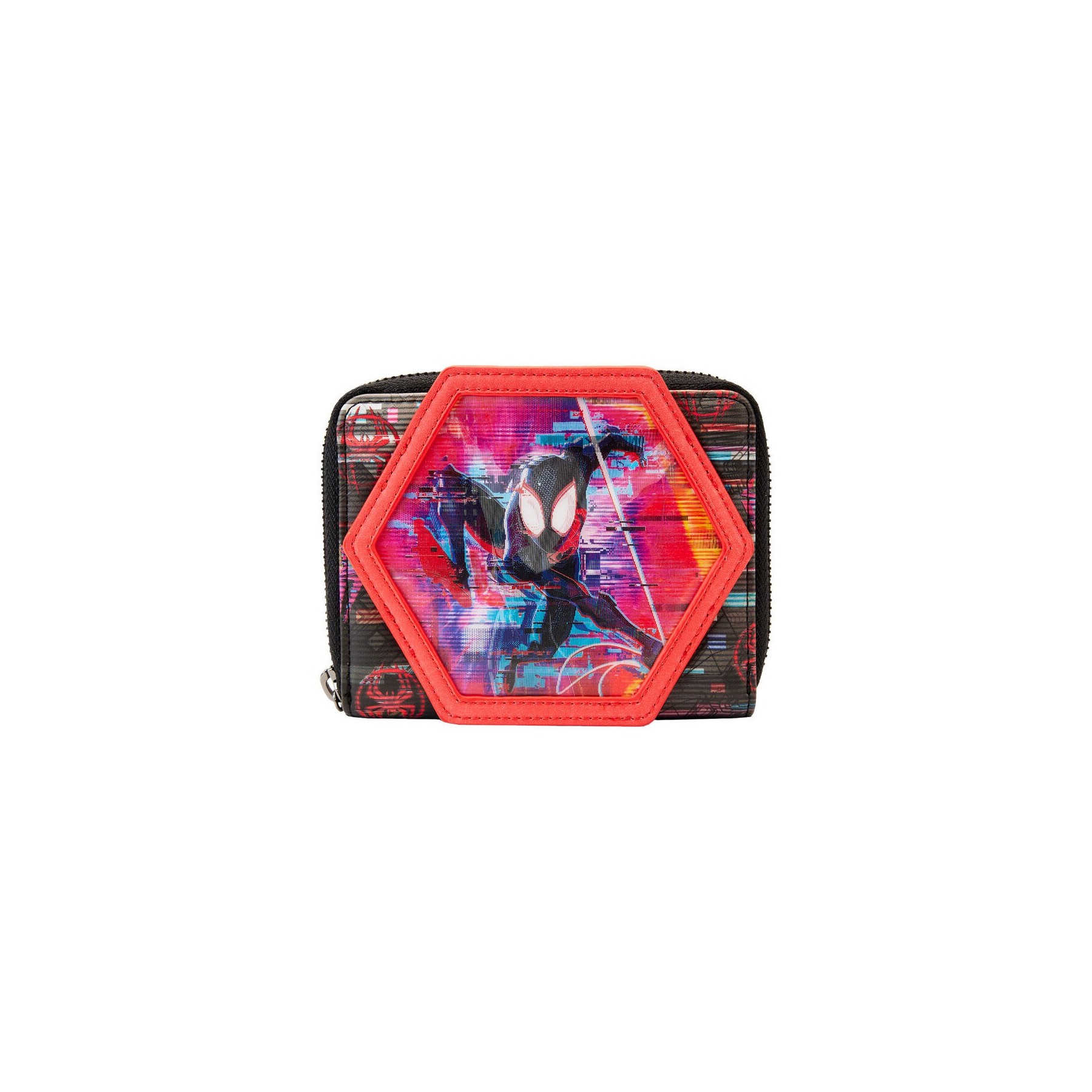 Cartera Lenticular Cruzando El Multiverso Spiderman Marvel L