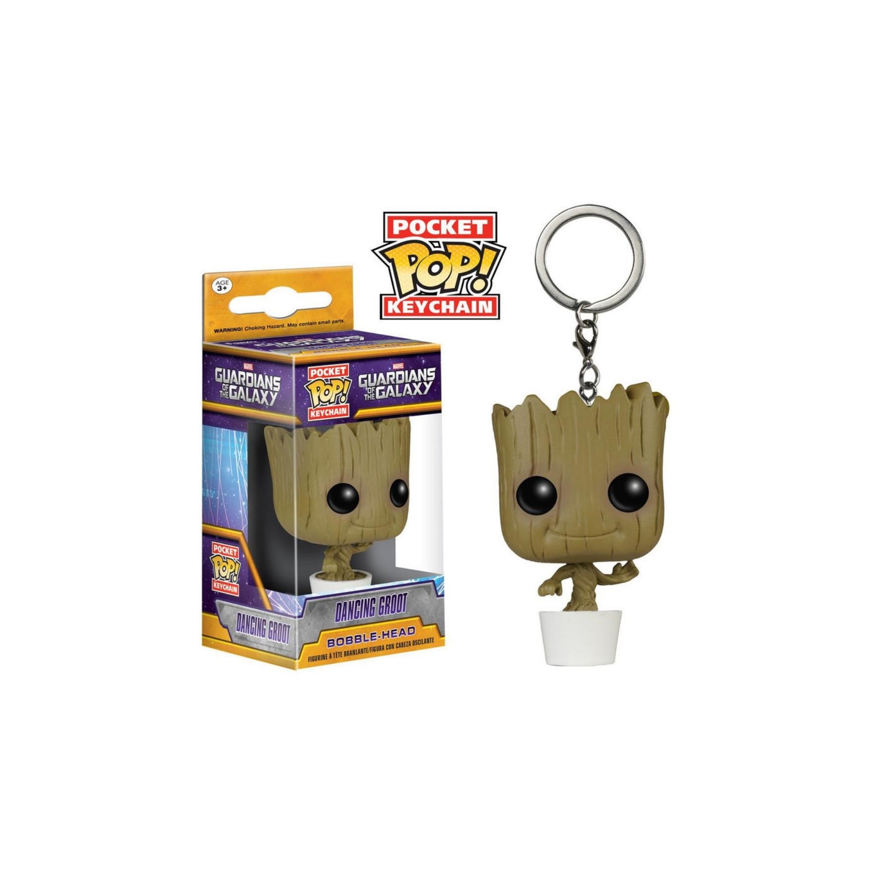 Llavero Pocket Pop Guardians Of The Galaxy Baby Groot