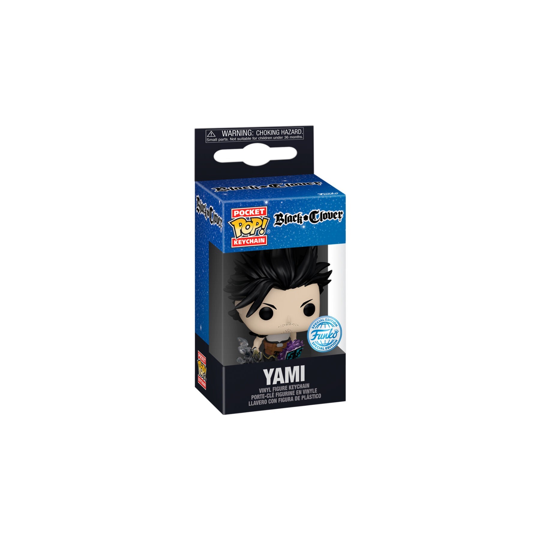 Llavero Pocket Pop Black Clover Yami