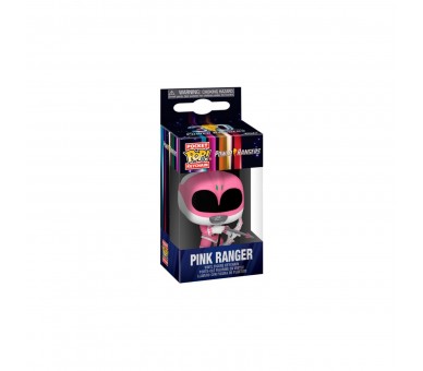 Llavero Pocket Pop Power Rangers 30Th Anniversary Pink Range