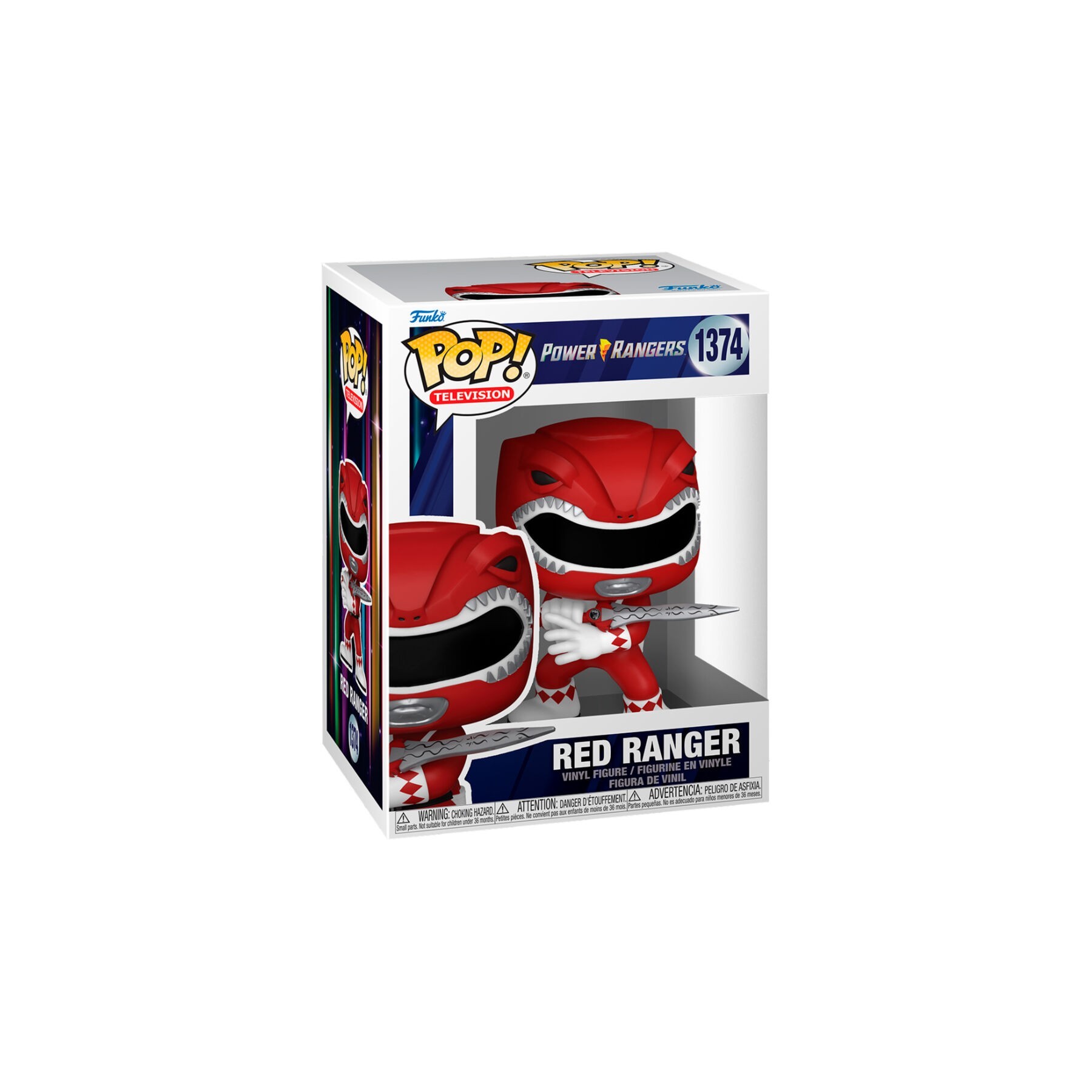 Figura Pop Power Rangers 30Th Anniversary Red Ranger