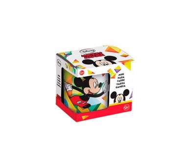 Taza De Cerámica De 325 Ml En Caja Regalo De Mickey Mouse Di