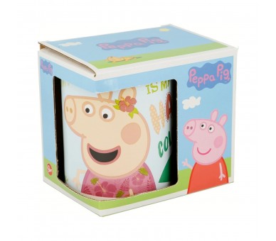 Taza De Cerámica De 325 Ml En Caja Regalo De Peppa Pig