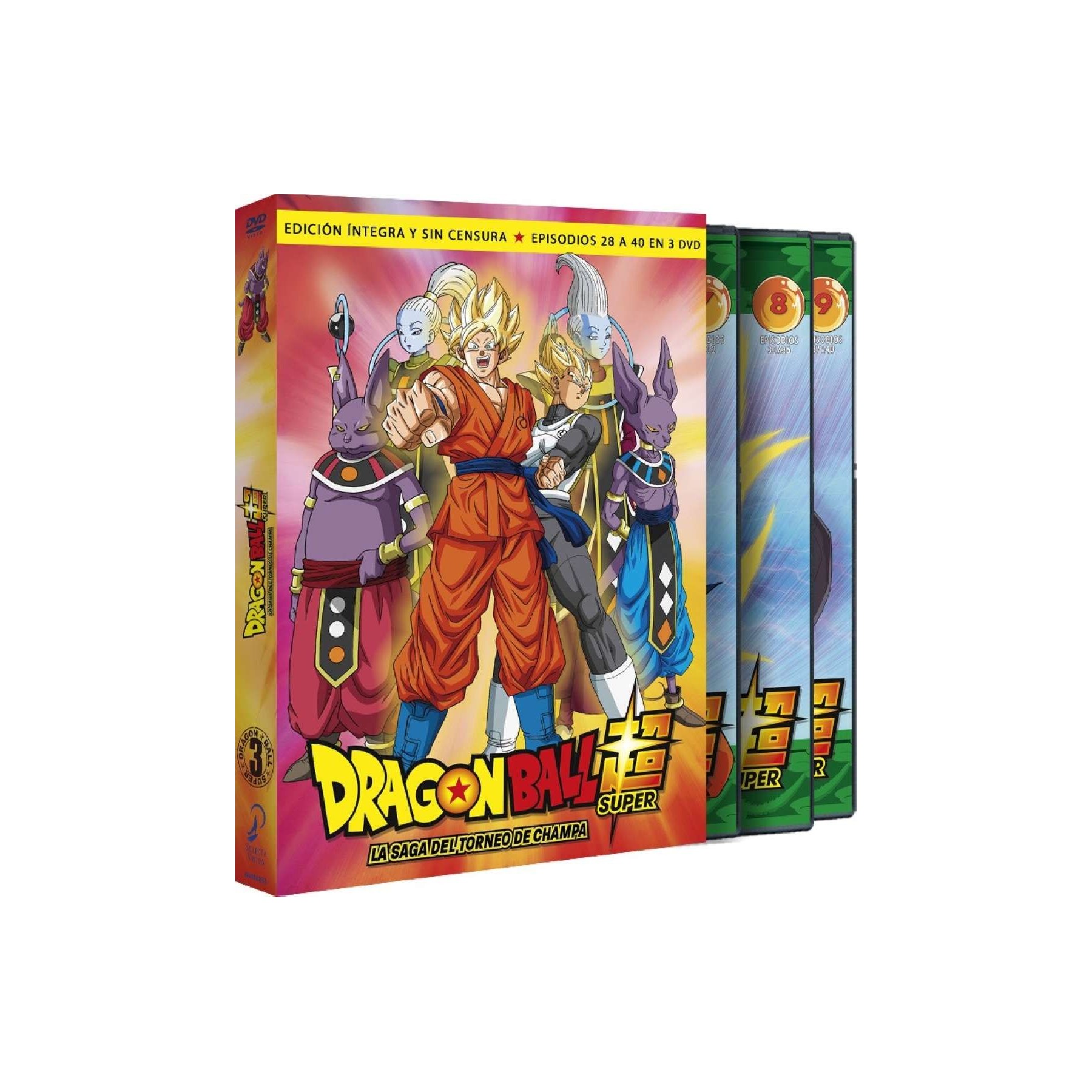 Dragon Ball Super - Box 3 - Edición Coleccionist Tche Dvd Vt