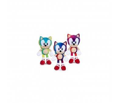 Peluche Surtido Sonic Degradado Sonic The Hedgehog 30Cm