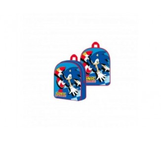 Mochila Sonic The Hedgehog 30Cm 6 Unidades