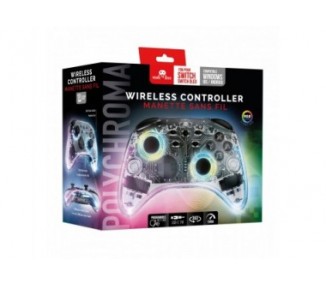 Wireless Controller Transparente con LED Freaks & Geeks Swit