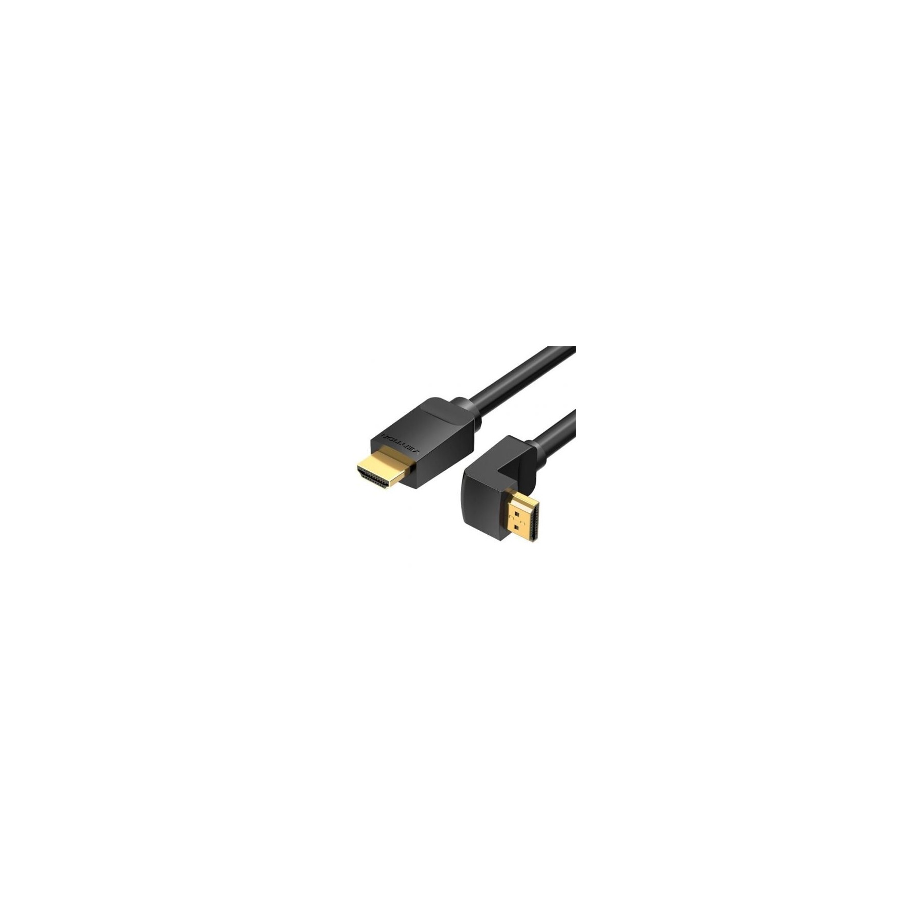 Cable Hdmi 2.0 4K Acodado Vention Aaqbg/ Hdmi Macho Hdmi Mac