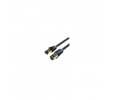 Cable De Red Rj45 Sftp Vention Ikabf Cat.8/ 1M/ Negro