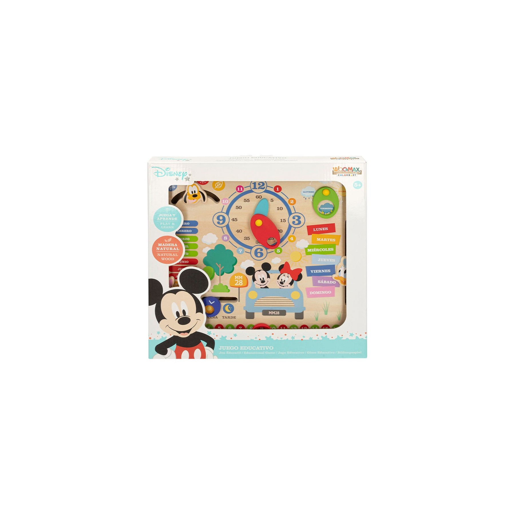 Juego Educativo Calendario Disney