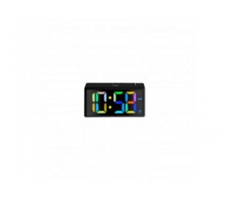 Reloj Digital Trevi Ec886 Lcd Grande Negro