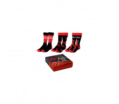 Set 3 Calcetines Stranger Things Adulto