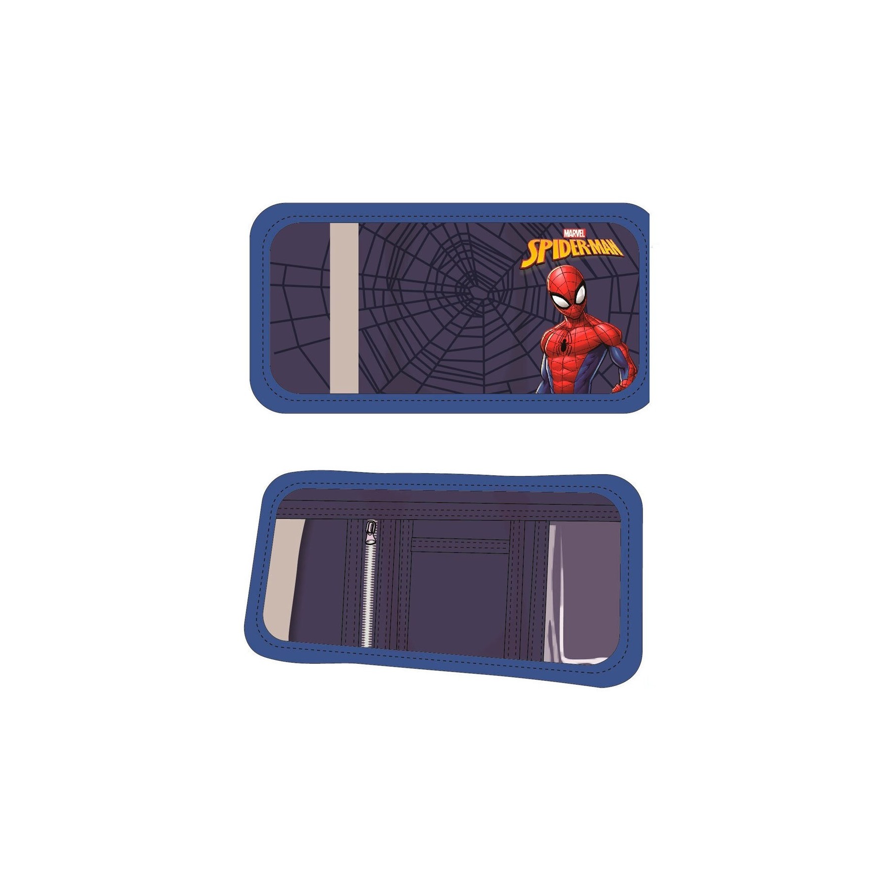 Cartera Spiderman Marvel 6 Unidades