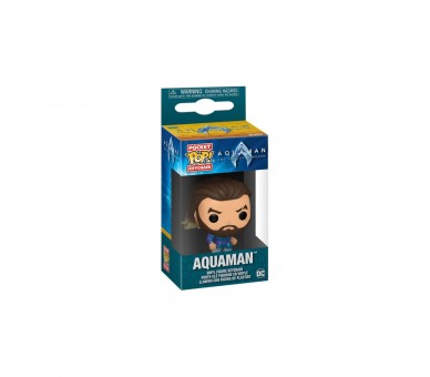 Llavero Pocket Pop Dc Comics Aquaman Y El Reino Perdido Aqua