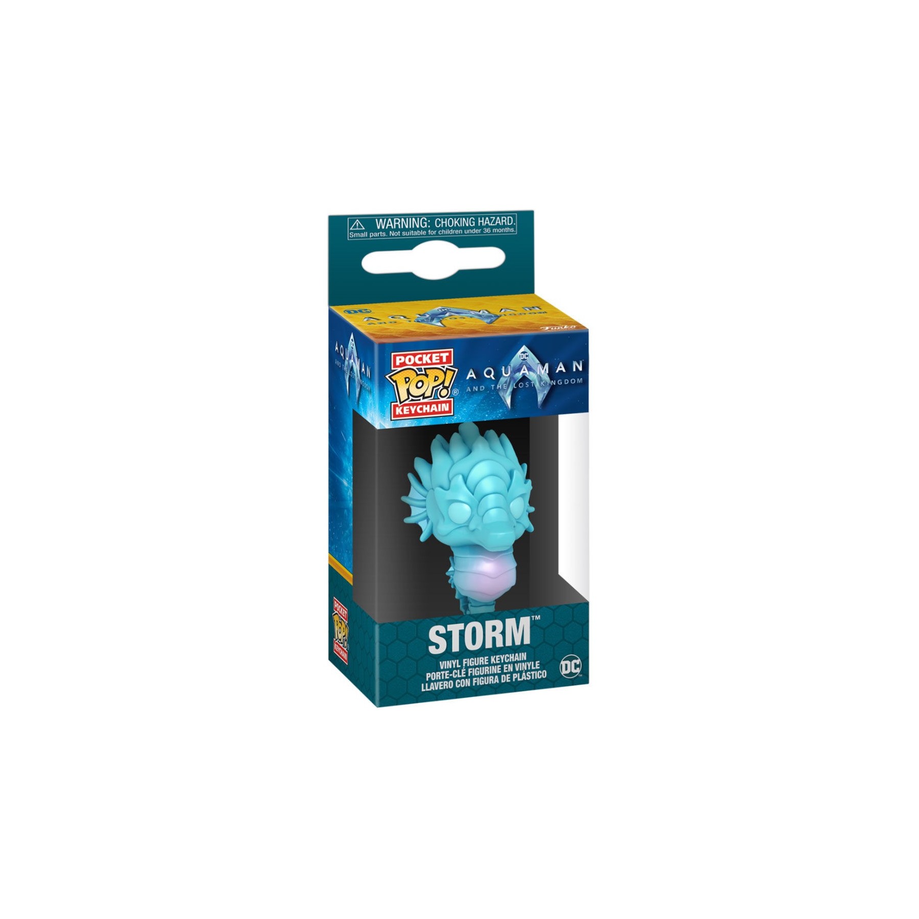 Llavero Pocket Pop Dc Comics Aquaman Y El Reino Perdido Stor