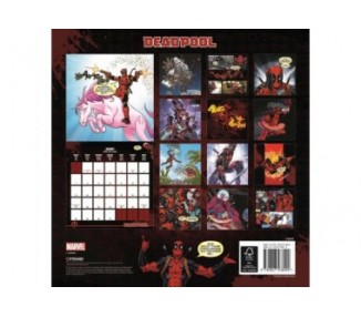 Deadpool Calendario 2019