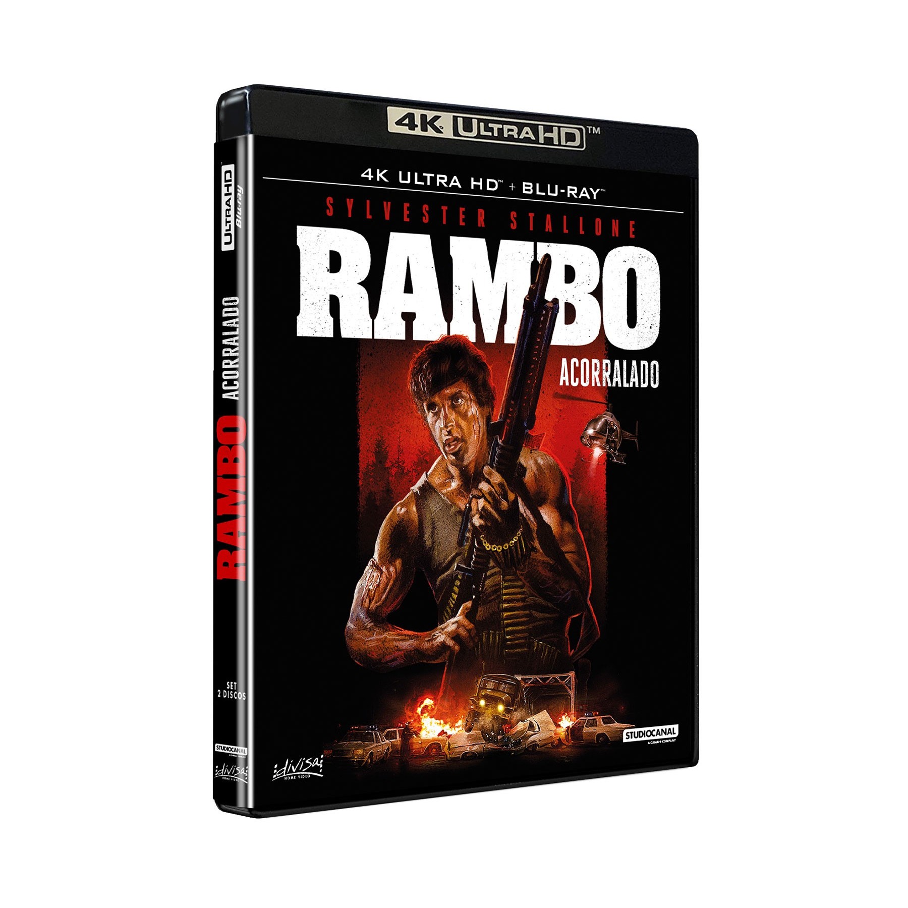 Rambo - Acorralado (4K Uhd) - Bd Br