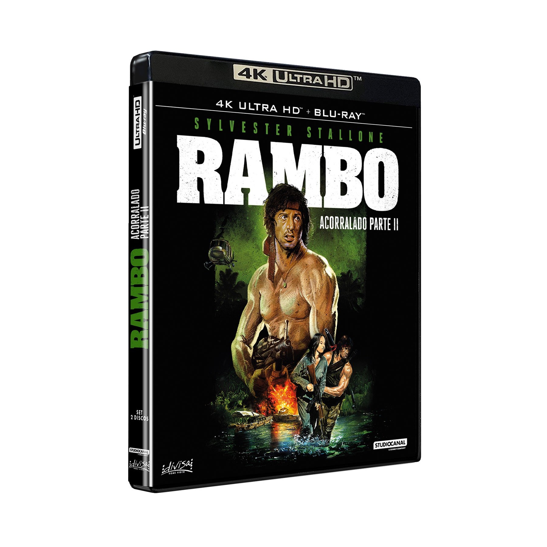 Rambo - Acorralado Parte Ii (4K Uhd) - Bd Br