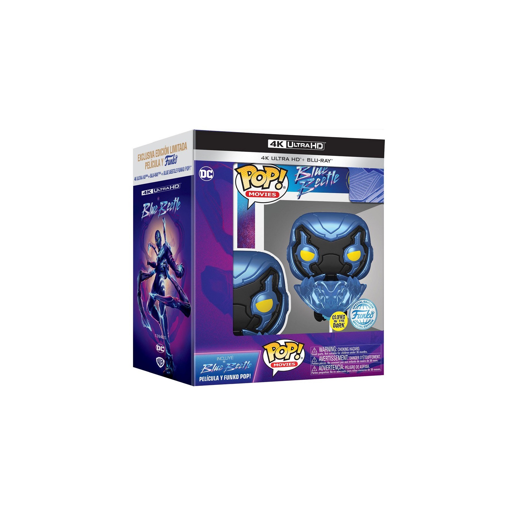 Blue Beetle (4K Uhd + Bd) Edicion Funko  Br