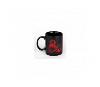 Taza De Cerámica Negra Monster Logo