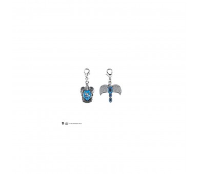 Set De 2 Charms Ravenclaw (Escudo Y Diadema)