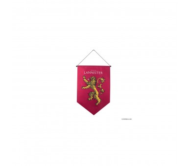 Estandarte Casa Lannister (Sigilo) 55X100 Cm