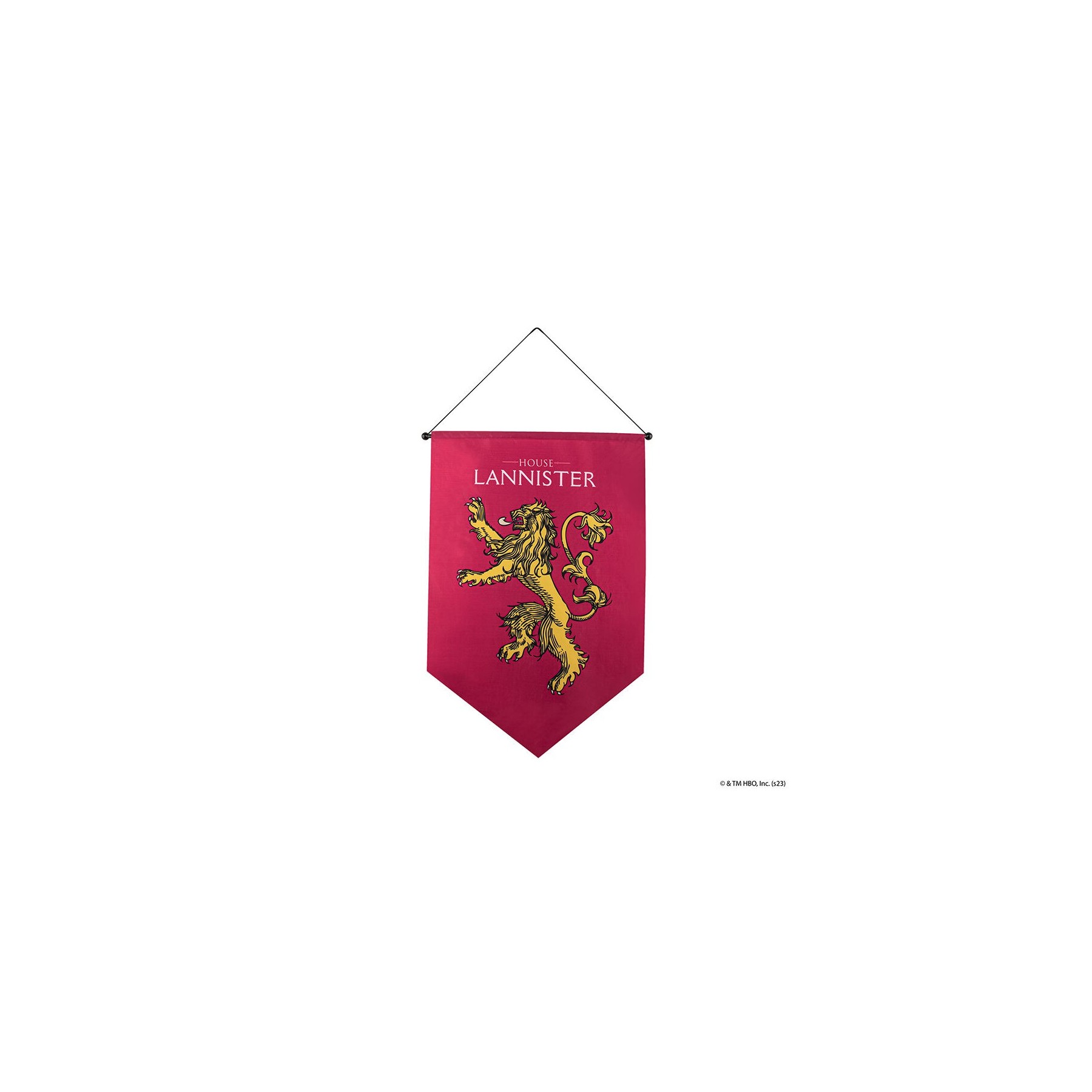 Estandarte Casa Lannister (Sigilo) 55X100 Cm