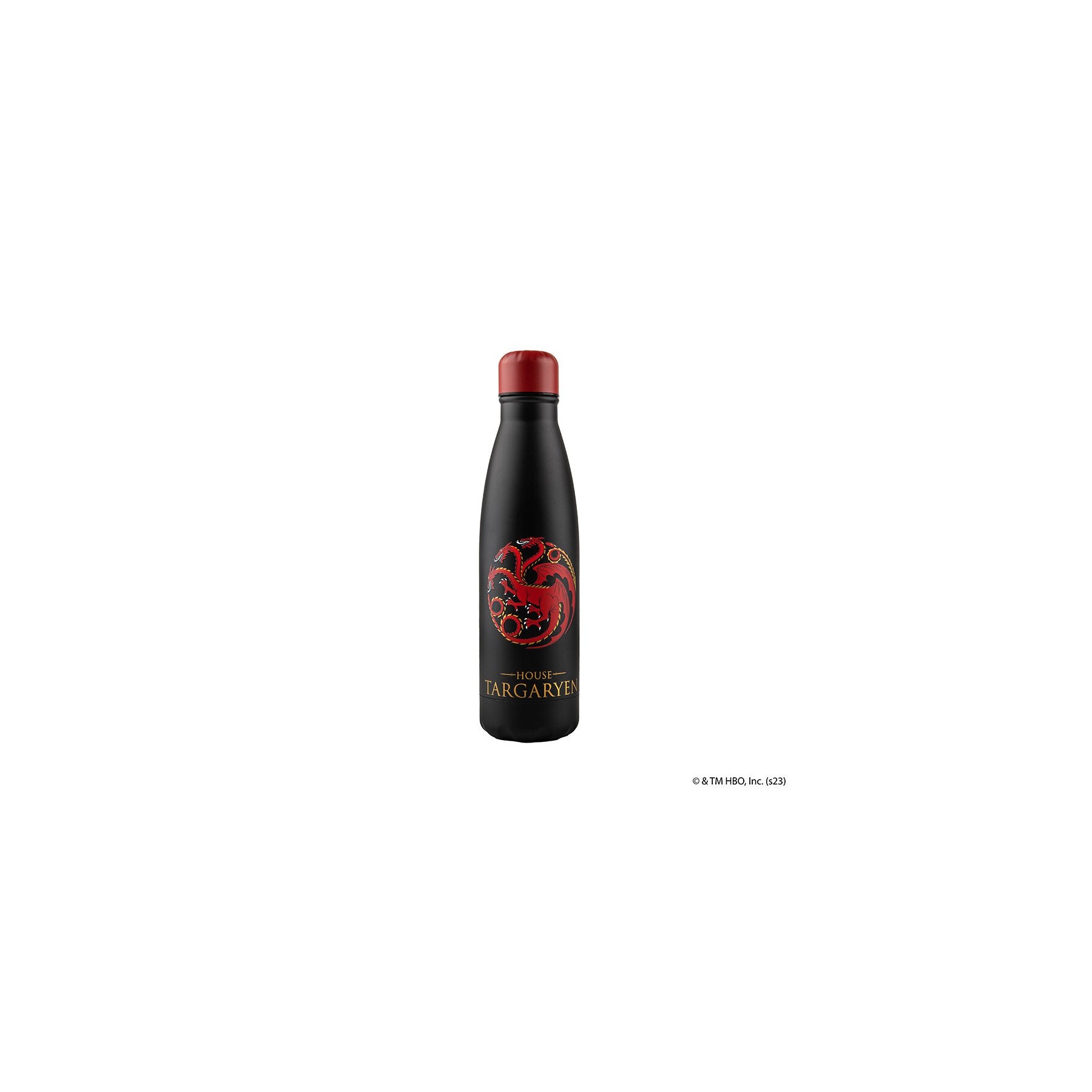 Botella Metálica Casa Targaryen 500 Ml, 7X26,5 Cm