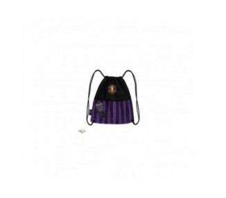 Mochila Saco Nevermore Academy Morado 34X34,5 Cm