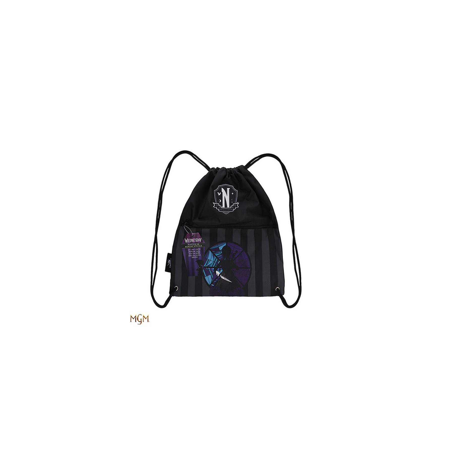 Mochila Saco Wednesday Con Cello 34X34,5 Cm