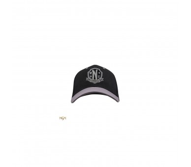 Gorra Con Visera Nevermore Academy Negra 54-60 Cm (Circunfer