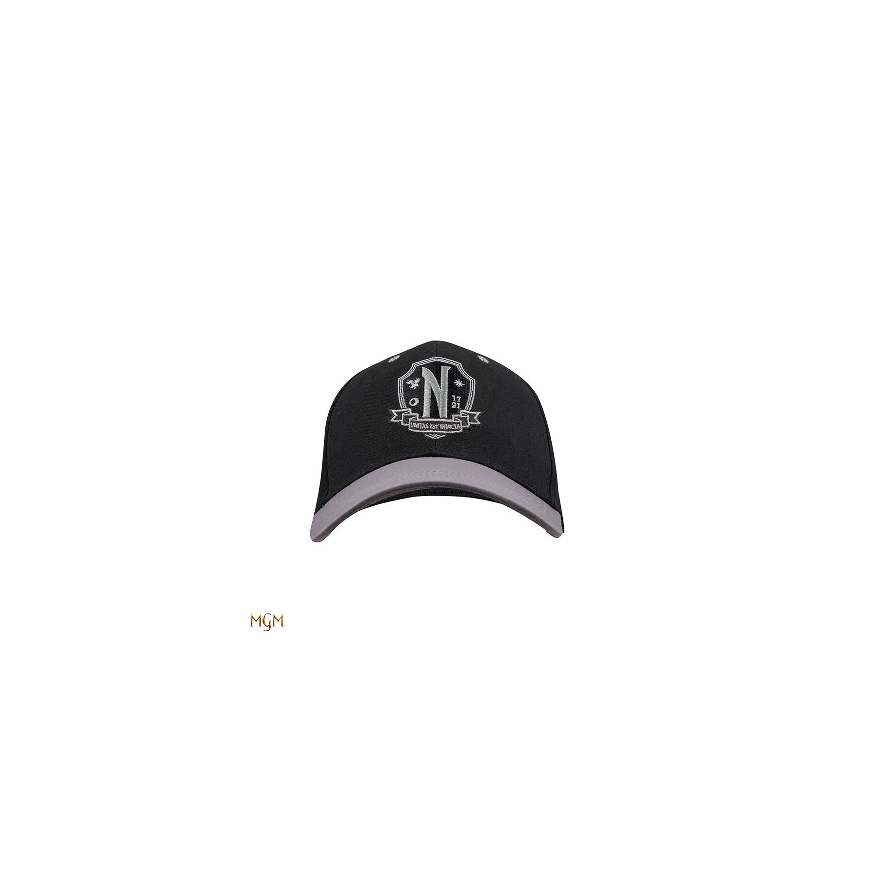 Gorra Con Visera Nevermore Academy Negra 54-60 Cm (Circunfer